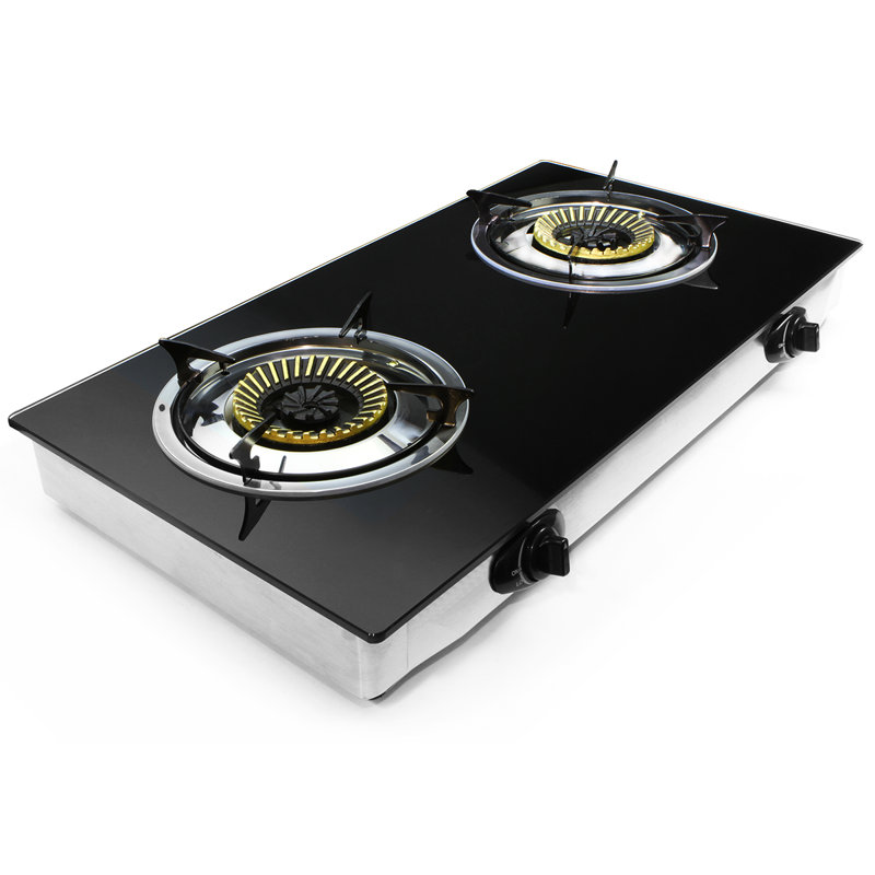 XtremepowerUS Gas Double Burner & Reviews Wayfair